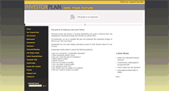Desktop Screenshot of investorplan.com.au